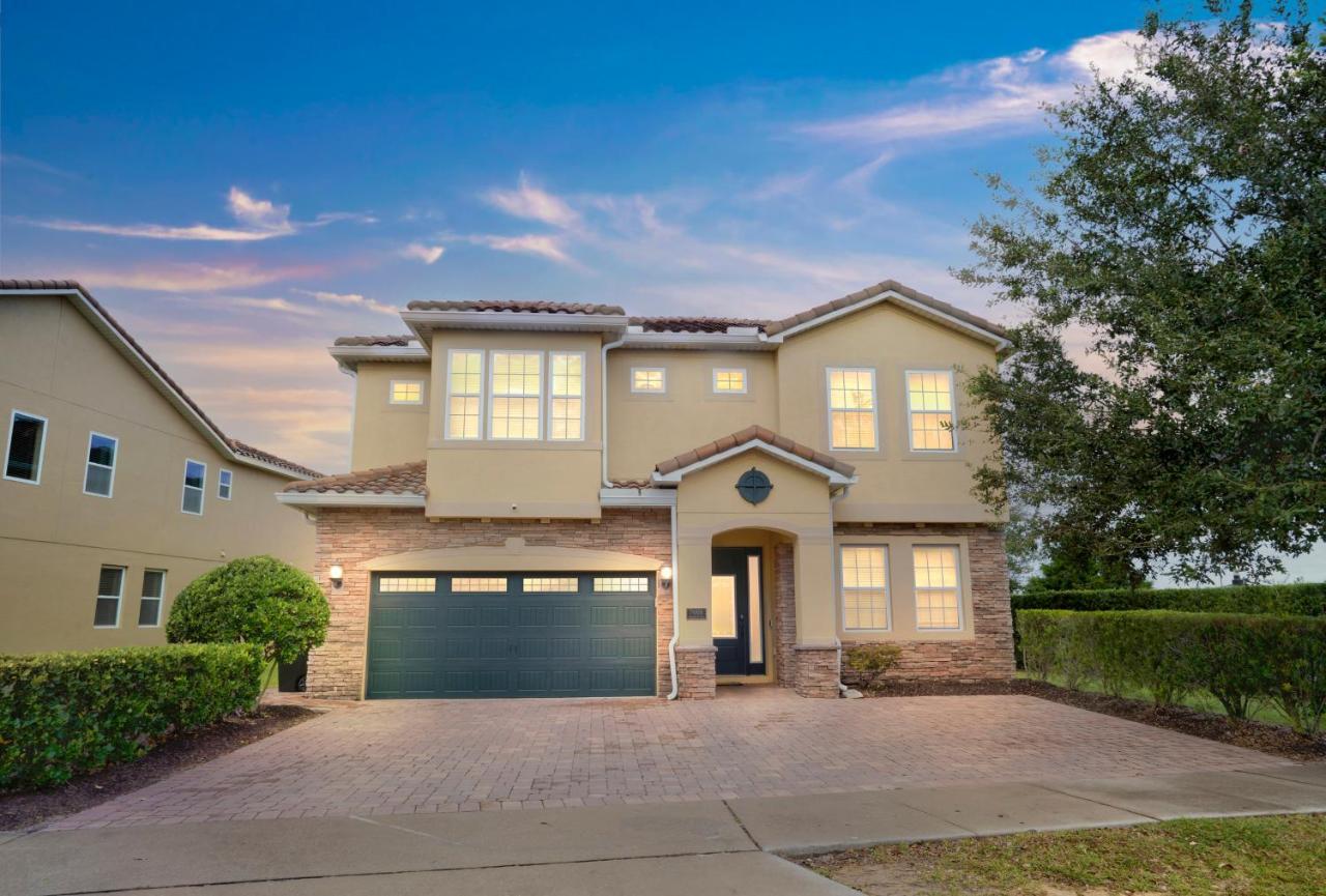 Huge 10 Bdr Family House With Arcades And Free Pool Heat Near Disney Orlando Ngoại thất bức ảnh