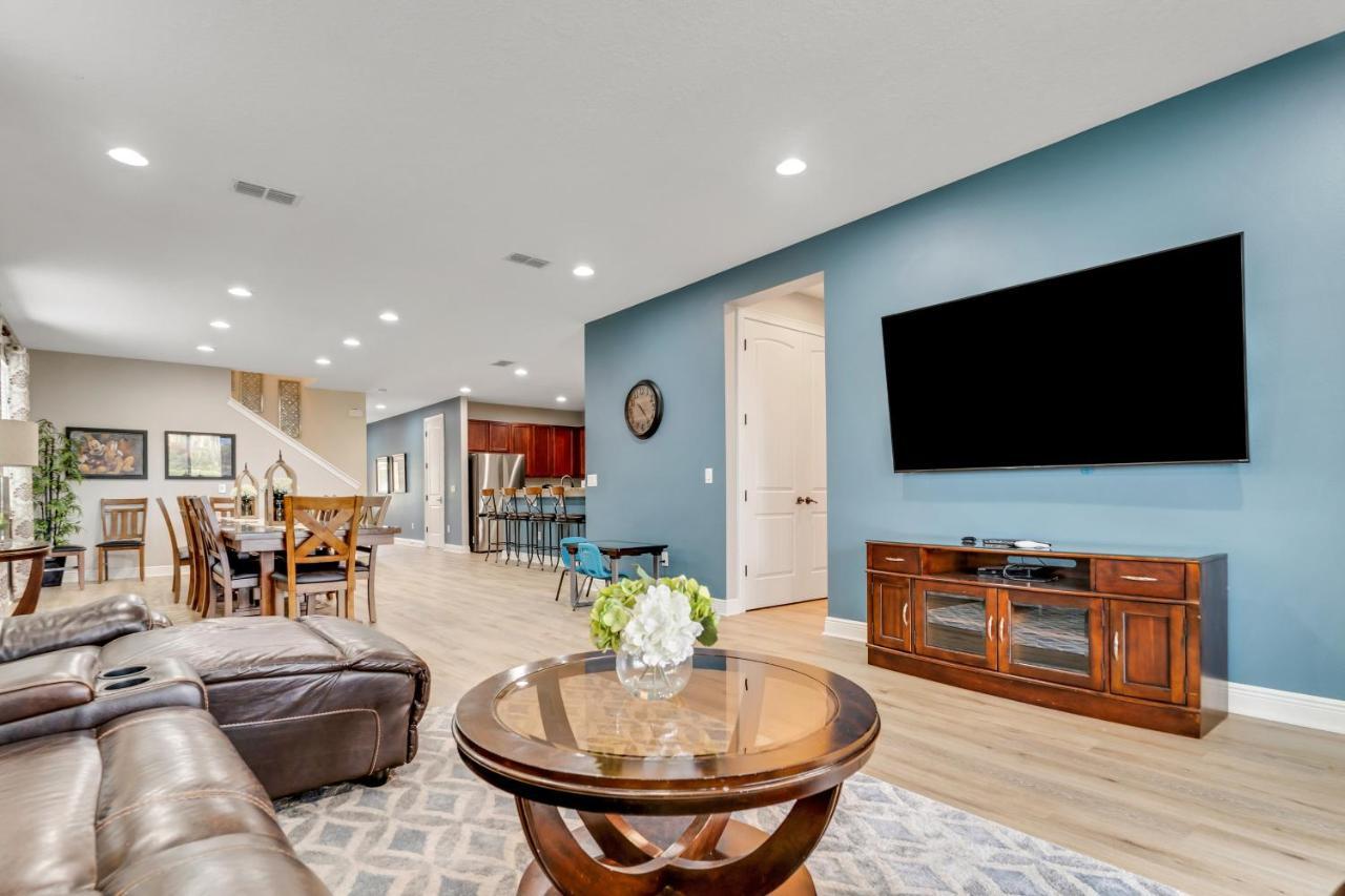 Huge 10 Bdr Family House With Arcades And Free Pool Heat Near Disney Orlando Ngoại thất bức ảnh
