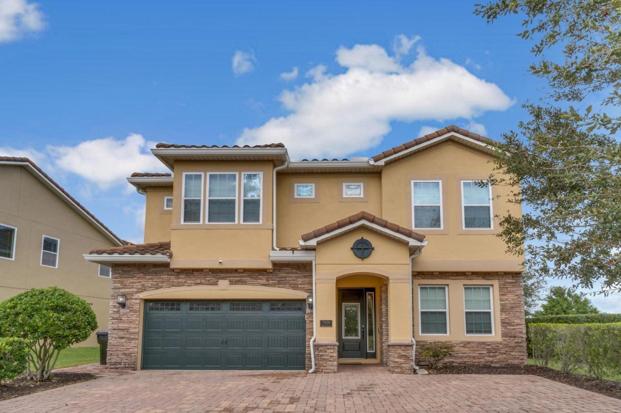 Huge 10 Bdr Family House With Arcades And Free Pool Heat Near Disney Orlando Ngoại thất bức ảnh