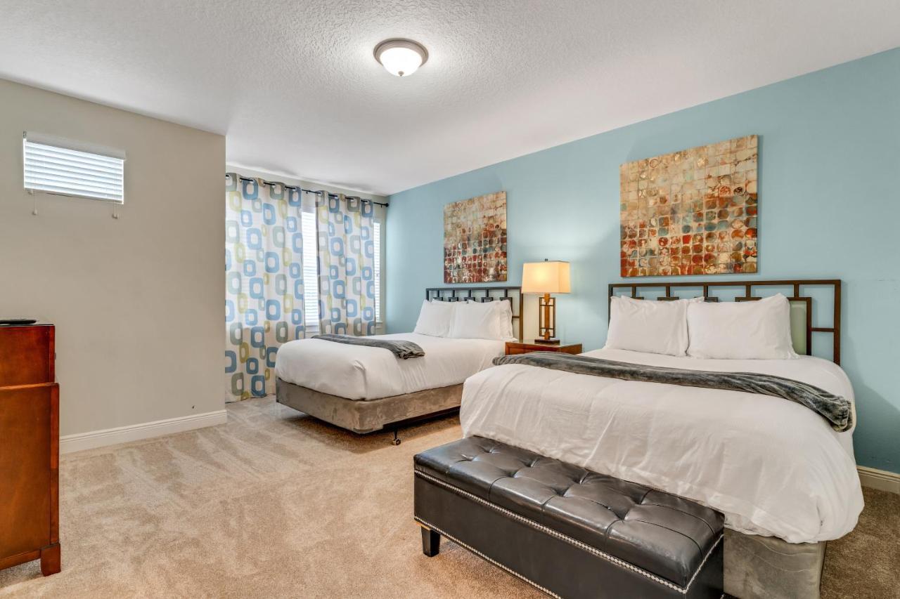 Huge 10 Bdr Family House With Arcades And Free Pool Heat Near Disney Orlando Ngoại thất bức ảnh